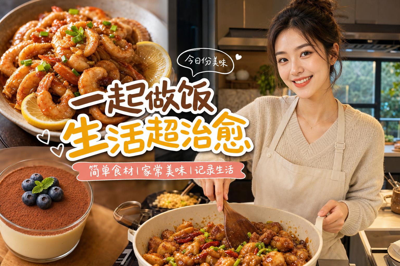 高清视频-生活技巧教程一起做饭治愈生活传媒